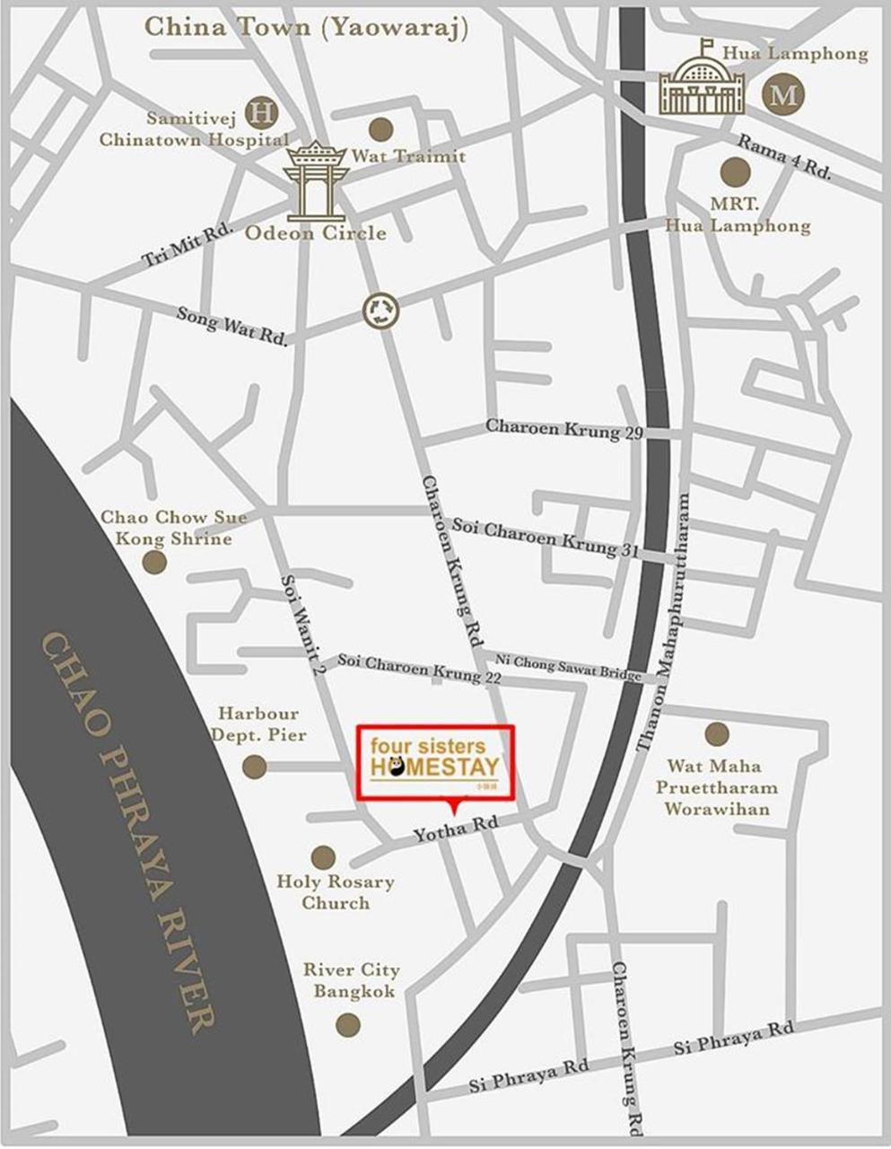 Four Sisters Homestay Bangkok Ngoại thất bức ảnh